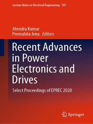 cover image of Recent Advances in Power Electronics and Drives